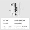 RION Bicycle Pump Portable Aluminum Bike Pumps UK FR US Valve Inflator Mountain Road Bike Accessories Lightweight Multi-function