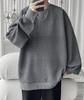 Long Sleeve Fall Loose Solid Plus Sizes [JHIJSC] Men's Hoodie, Fashionable, Fit, Color, Casual, (JP, Alphabet, 3XL, Gray)