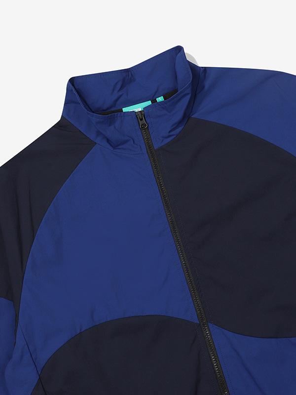 Bbc Earth Checkerboard Windbreaker_Navy