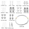 1 ensemble/boîte perles en pierre naturelle pour collier à faire soi-même, accessoires de Bracelet, fabrication de bijoux