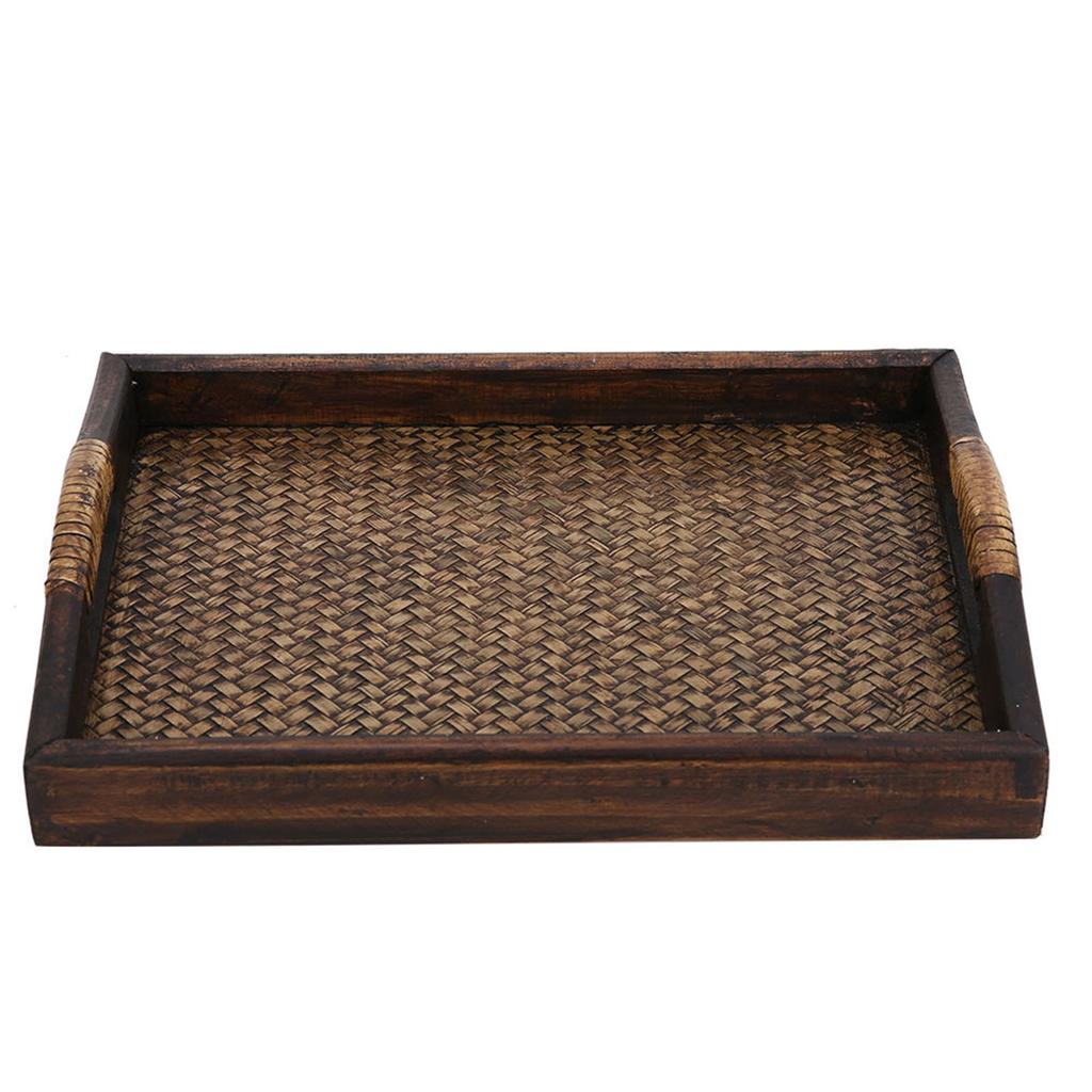 Multi Purpose Serving Tray Plate for Tea Set Fruits Candies Food Home Hotel