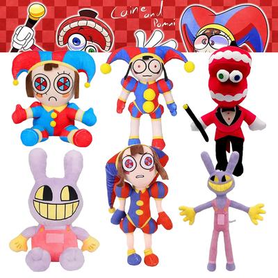 Neues Spielzeug Puppe Plüsch The Amazing Digital Circus Niedliche Plüschtiere Pomni und Jax Plüschtier Cartoon 6Stile Kuscheltiere Spielzeug Geschenke