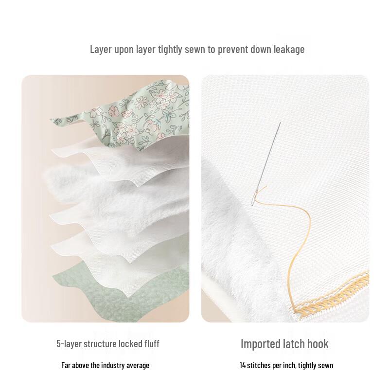 DAVE&BELLA Girls' Printed Winter White Duck Down Jacket