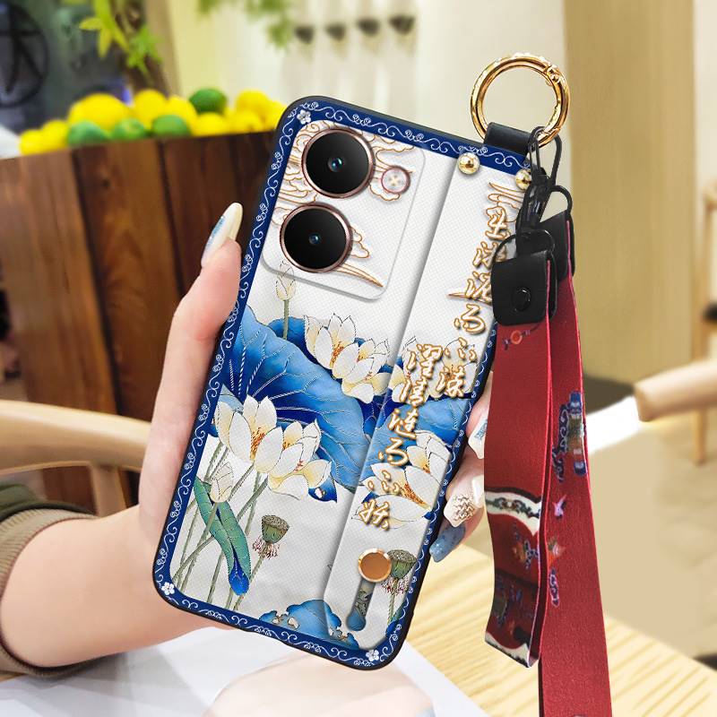 Husă Telefon cu Șnur de Mână Pentru Realme P3 Ultra 5G Suport Telefon Anti-șoc Impermeabilă Pentru Mamă Inel Protector din Silicon