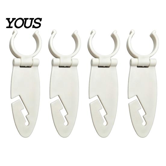 Boat Paddle Clip 2/4Pcs Kayak Board Fixing Clip, Universal Holder Holder, Plastic Clamp, Accessory ABS