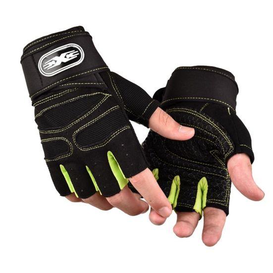 1 Pair Fitness Gloves Breathable Antiskid Wear Resistant Weight Lifting Sports Equipment Dumbbell