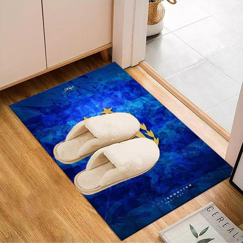 Argentina Football club Printed Office Carpet Chair Cushion  Entryway Rug, Rugs for Living Room, Bedroom Christmas gifts