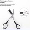 3Pcs Set Eyebrow Kit For Women And Men Stainless Steel Eyebrow Grooming Set Including Eyebrow Comb Scissor, Eyebrow Trimmer Tool