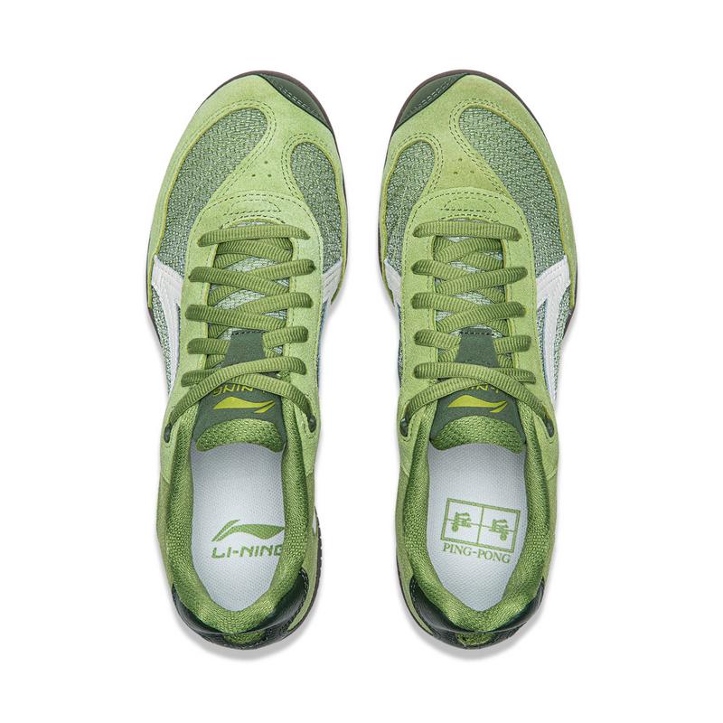 Li Ning Retro Versatile Shock Absorbing Wear Resistant Functional Casual Table Tennis Shoes Unisex Sneakers AZGV023-13