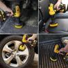 Electric Drill Brush Kit All Purpose Cleaner Auto Tires Cleaning Tools for Tile Bathroom Kitchen Round Plastic Scrubber Brushes