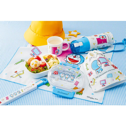 Skater Lunch Box Cup Bag, Doraemon Line Design, Sanrio KB63-A