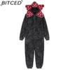 BITCED Halloween en Kerst Kinder Onesie met Capuchon Pyjama voor Rollenspel