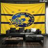 Arazzo da Parete Maccabi Tel Aviv F.C Appeso Estetico alla Parete Coperta in Tessuto Stampato Arazzi Decorativi per Camera da Letto Soggiorno Arredamento per la Casa