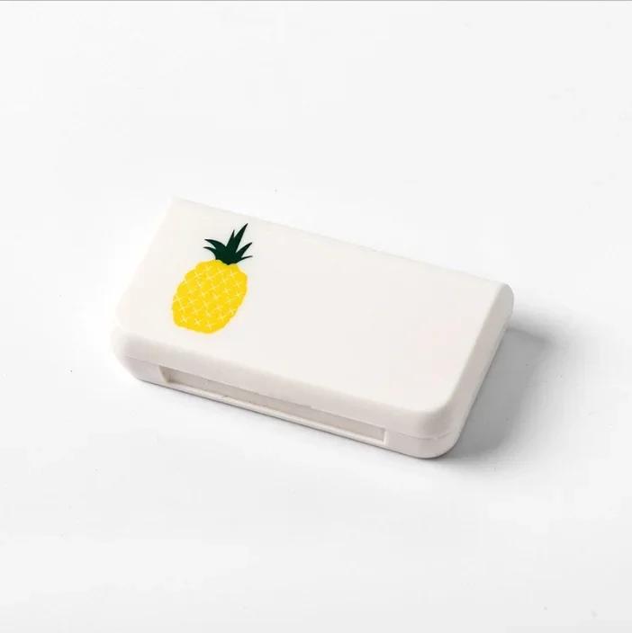 

Портативный трехсекционный контейнер для хранения лекарств Мини-распределитель планшетов Независимая сетка для домашнего удобства Мелкие инструменты Supplie BL