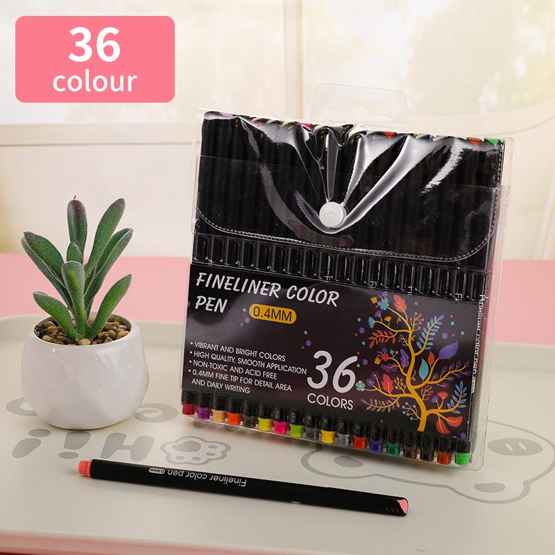 Kreatives buntes Feinspitzen-Liner-Stifte-Set für Journaling und Kritzeln, Große Kapazität