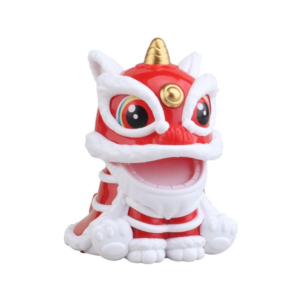 Good Fortune Solar Energy Shakes Head Lion Best Wishes Nation Tide Lion Children Toys Gifts