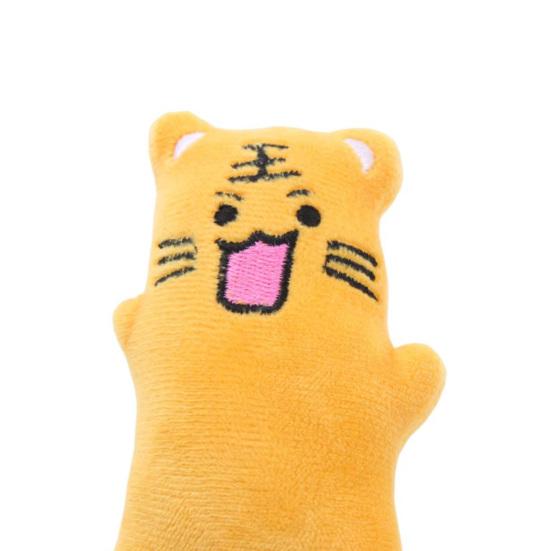 Cat Toy Bite-resistant Soft Cartoon Rabbit Shape Pet Cat Kitten Teaser Catnips Toy Pet