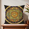 Ttibetan EthnicStyle Cards cushion cover For Pillow Printing Sofa Decoration Home Car Room Coffee Shop Office Nordic Simplicity