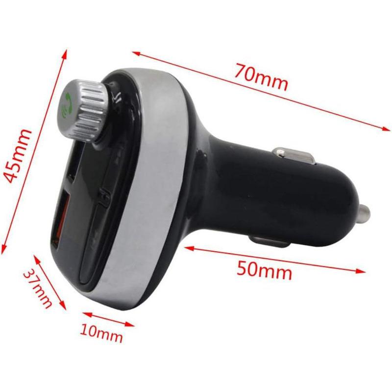 Bluetooth FM Transmitter and Car Audio Adapter for most vehicles with a 12V power supply Bluetooth FM transmitter