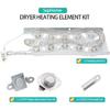 Dryer Heating Element Kit Compatible with Maytag Epic z Bravos MED5630HC1 MED5630HW1 MED5630HW0 MED5630HC2 MED5630HW2 MED5630HC0 MED5500FW2