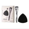 Stapi - Set: Flat Foundation Brush + Powder Puff
