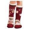 Christmas Women Cotton Socks Print Thicker Anti-slip Floor Socks Carpet Socks