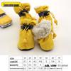 Anti-Drop Soft Sole Dog Shoes for Small & Medium Dogs - Secure Fit for Spring & Autumn