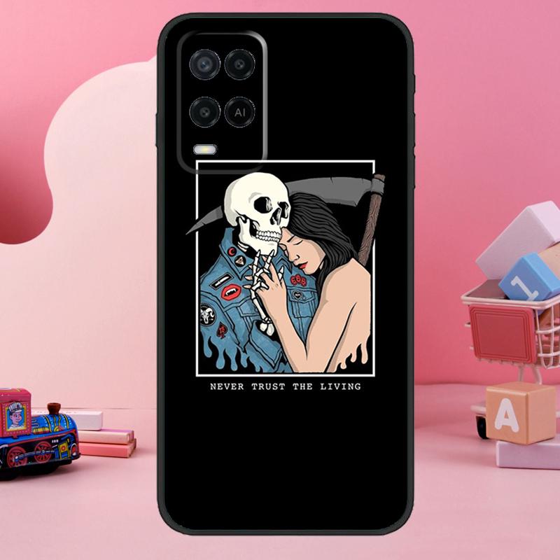 

The Lovers VI Tarot Card Case For Oppo A5 Pro A15 A17 A57 A77 A18 A38 A58 A78 A98 A94 A74 A54 A16 A76 A96 A40 A60 A80 OPPO A5 Pro 5G