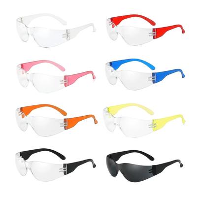 10Pcs Kid Clear Safety Glasses Protective Eyewear Impact Resistant Science Safety Goggles Spectacles Eyewear Enduring