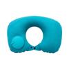 1 U-shaped inflatable neck pillow, portable compression inflatable U-shaped support pillow, office travel outdoor neck pillow