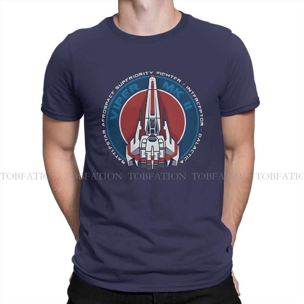 Battlestar Galactica Viper Mkii Tshirt Graphic Unisex Tops Vintage Goth Summer Streetwear 100 Cotton T Shirt