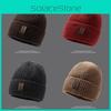 Stylish Winter Knit Beanie Hat With Fleece Lining For Men And Women Cold Weather Protection