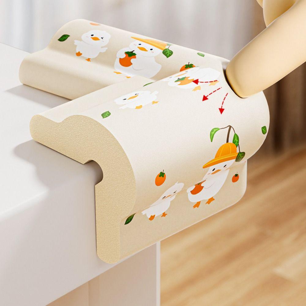 Duck Pattern Desk Edge Guard Strip 2m Wall Corner Protector  for Window Sill Bedside