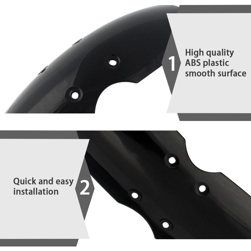 Front Tire Motorcycle Mask Splash Mudguard ABS Retro Short Racer Mud Flap Guard  Motorcycles Parts