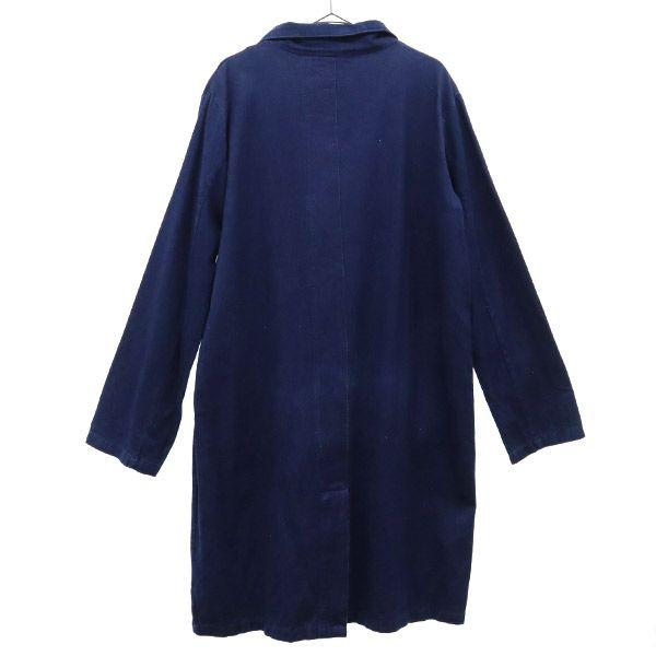 Badhiya Denim Chester Coat 2 Navy Men's Used