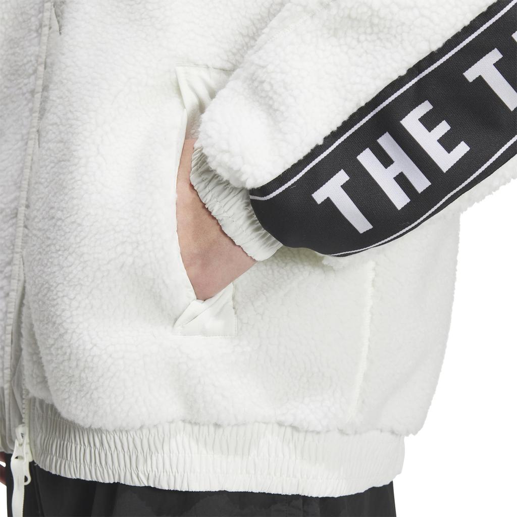 Adidas Ward Boa Size XL Jacket, Men's KWX95, Off-White (JG8585),