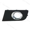 For VW Volkswagen Amarok 2010 2011 2012 2013 2014 2015 2016 Car Front Bumper Fog Lamp Light Trim Cover Frame Lid Bezel