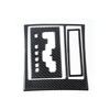 3Pcs Carbon Fiber Interior Gear Shift Panel Cover Trim For Chrysler 300C 2005-07