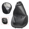 1x Gear Shift Knob Leather Boot Manual For Kia Forte Cerato&Koup 2010 2011 2012 2013 846401M100 84640-1M100 Replace Car Parts