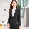 Troloman Women's Slim Fit Professional Suit Set