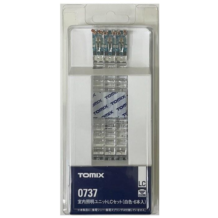 [TOMYTEC] N Gauge Interior Lighting Unit LC White 6pcs 0737 Model Railroad Supplies White 8 cm (W) x 17.5 cm (L) x 3.5 cm (H) LC Set