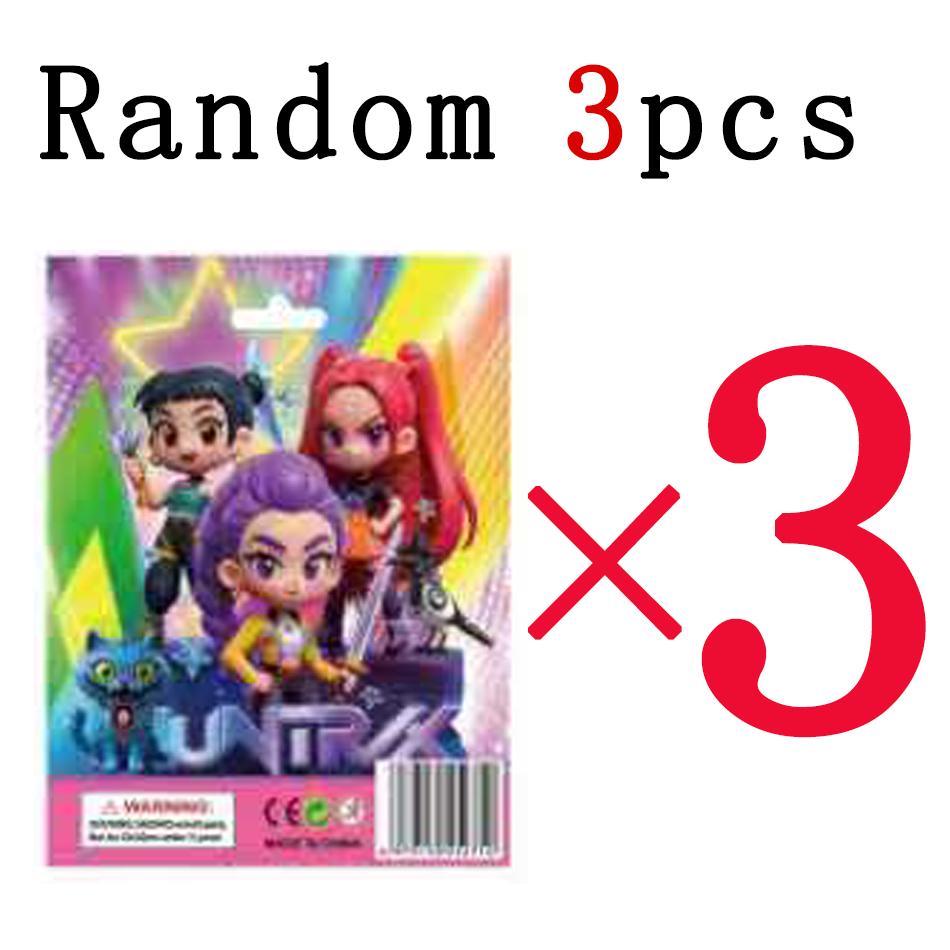 NEU Kpop Dämonenjäger Figur Cartoon Jäger Tiger Rumi/Mira/Zoey Actionfigur PVC Schreibtischdekoration Modellpuppe Spielzeug Kindergeschenk