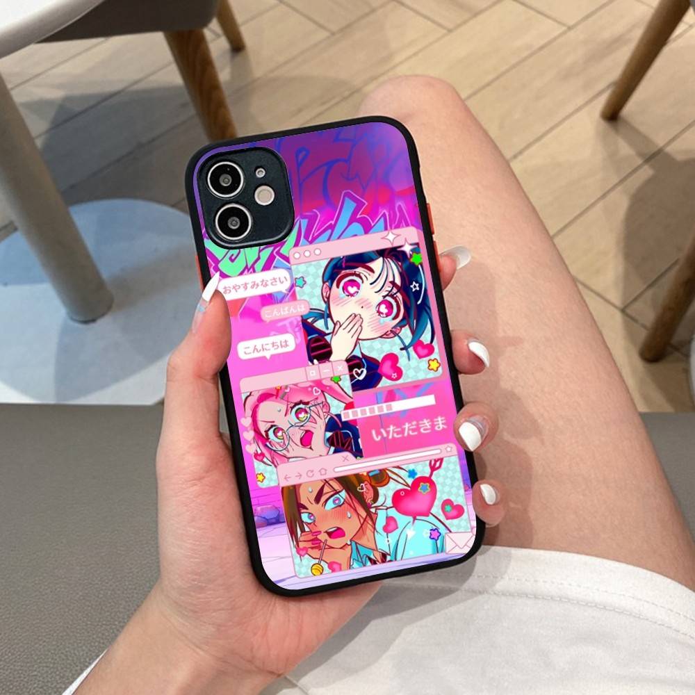 

Korean Alien Stage Phone Case For IPhone 14 11 12 13 Mini Pro Max 8 7 Plus X XR XS MAX Translucent Matte Cover iphone 12