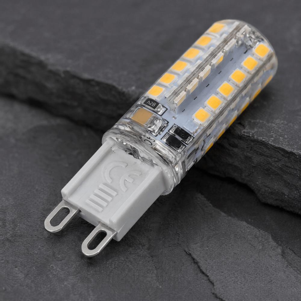 2PCS 110V G9 LED Bulb 5W Corn Lamp Light Bulb Easy Dimmable LED Bulb  Ceiling Lamp