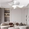 22/29 palcový minikoridor Smallhouse DC motorové stropní ventilátory s dálkovým ovládáním Niklový stropní ventilátor s LED světly Moderní