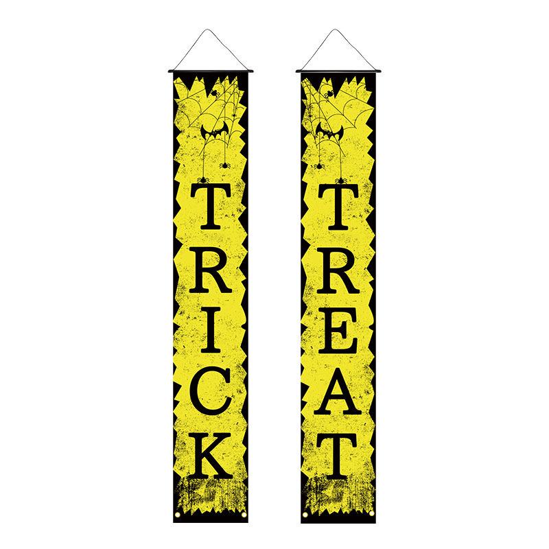 2026 Halloween Porch Banner: 30x180cm Festival Decoration