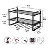 4-Tier Wall-Mounted Electric Tool Storage Rack