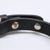 Valentino Garavani Rock Studs Leather Bracelet Black / goldUsed