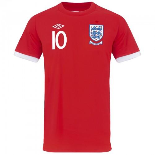 England Football Mens Rooney 10 South Africa T-Shirt