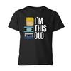 Ich bin Dieses Alter Retro Vintage T-Shirt Herren Neuheit Lustig Unisex Party Tee